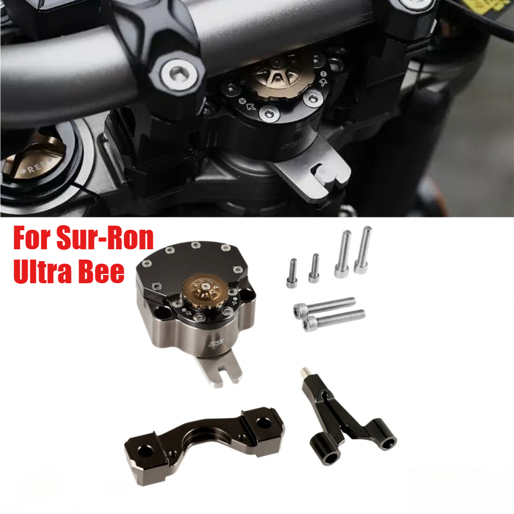 Steering Damper Stabilizer Kit Cnc - Per Sur-Ron Surron Ultra Bee X