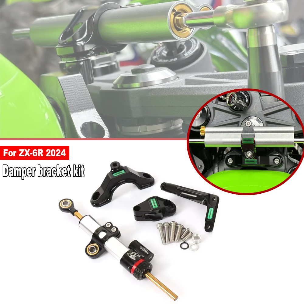Per Kawasaki Ninja ZX 6R ZX-6R - Steering Damper Stabilizer Kit Cnc recensione e prezzo