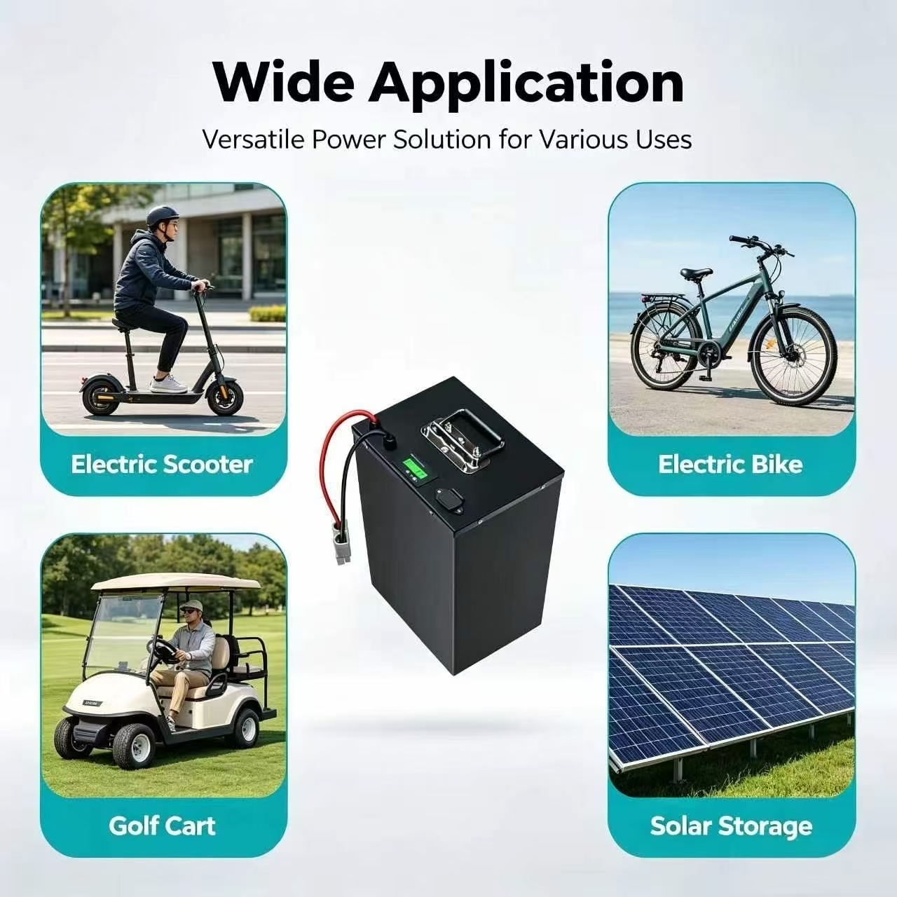 Batteria agli ioni di litio 20 - 72V 30Ah Lifepo4 Battery Pack recensione e prezzo