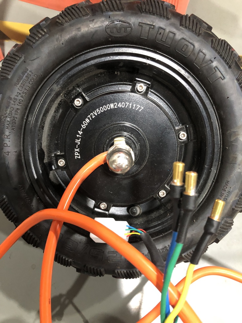 Motore brushless da 4000W 5000 - 60V 5000W Brushless Hub Motor recensione e prezzo